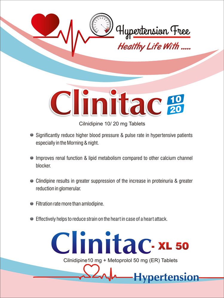 CLINITAC -XL 50 -  Diabetic & Cardiac Care | Daksh Pharmaceuticals Private Limited