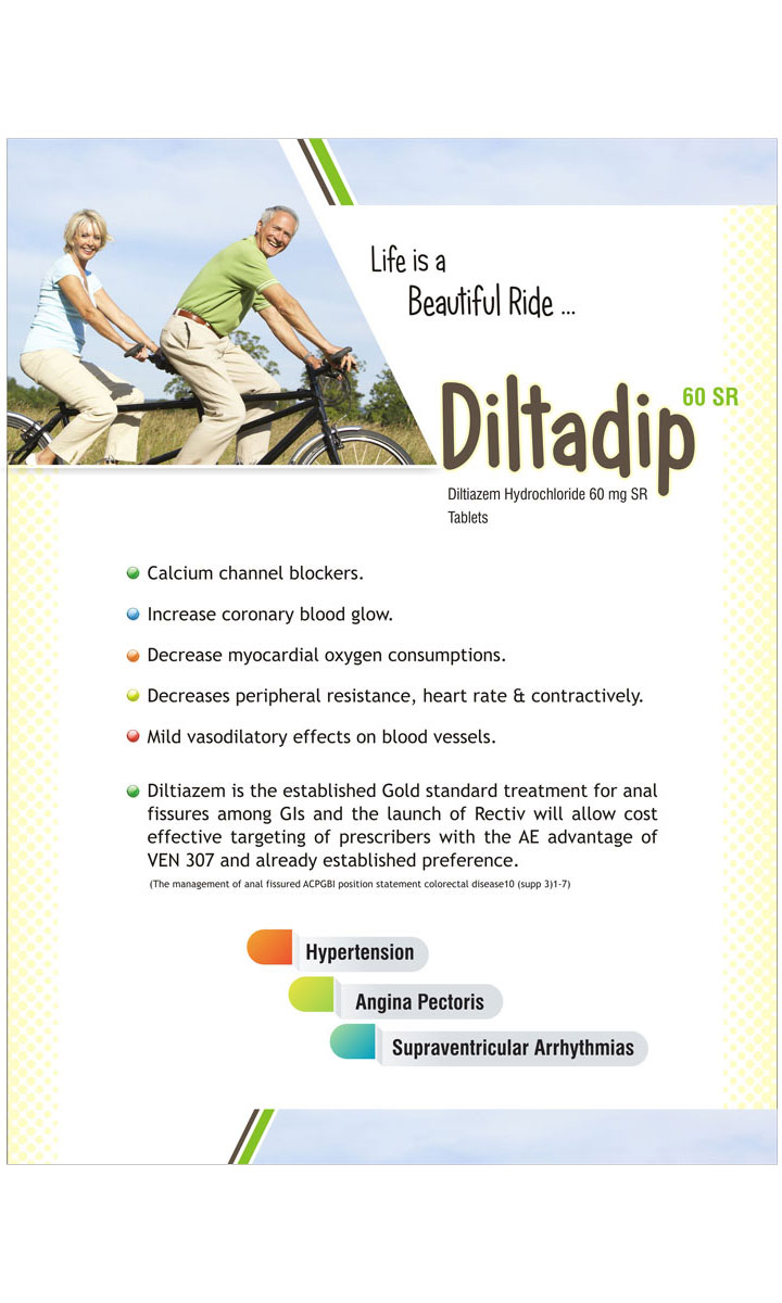 DILTADIP-60 -  Diabetic & Cardiac Care | Daksh Pharmaceuticals Private Limited