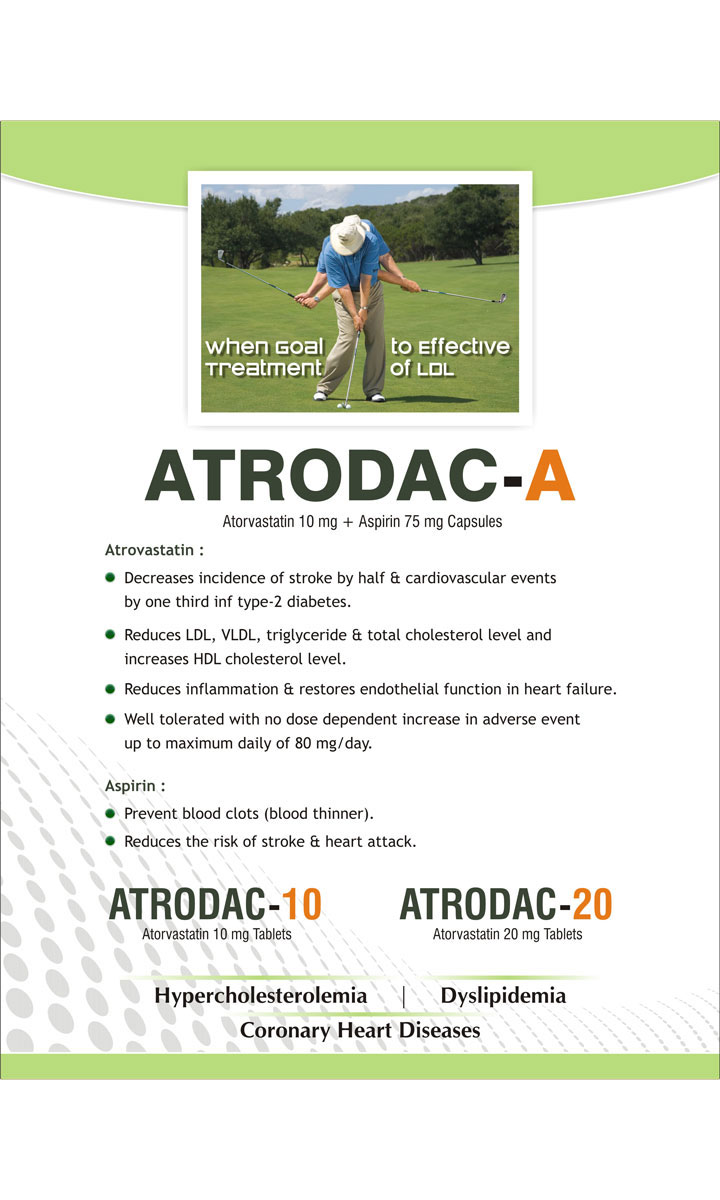 ATRODAC-A* -  Diabetic & Cardiac Care | Daksh Pharmaceuticals Private Limited
