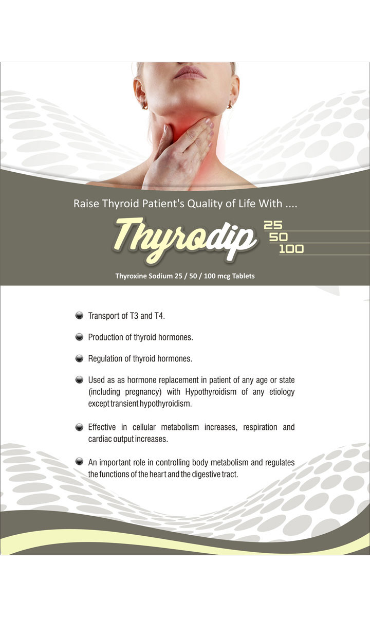 THYRODIP 25 -  Diabetic & Cardiac Care | Daksh Pharmaceuticals Private Limited