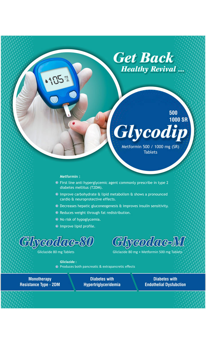 GLYCODAC-80 -  Diabetic & Cardiac Care | Daksh Pharmaceuticals Private Limited