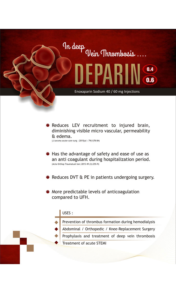 DEPARIN 0.4 -  Diabetic & Cardiac Care | Daksh Pharmaceuticals Private Limited